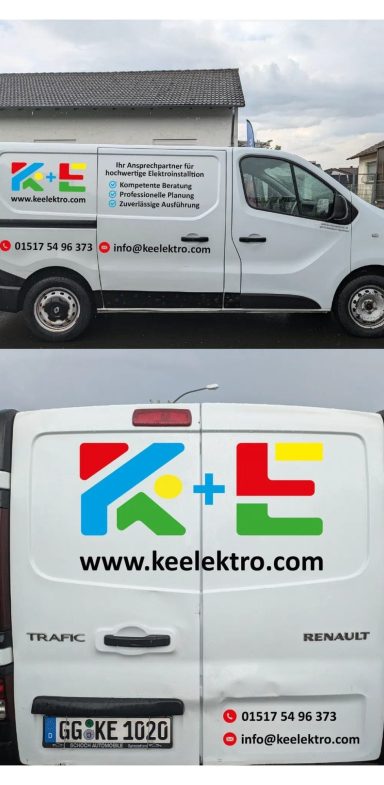 Branding-Transporter von K+E Elektro